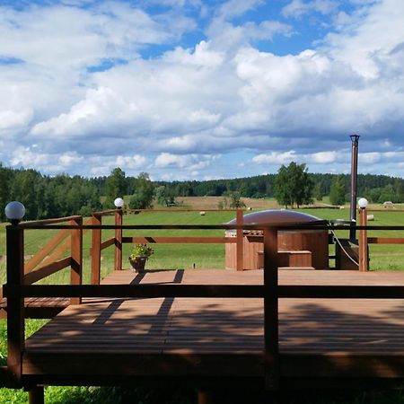 Guesthouse, Sauna & Jacuzzi In Gauja Valley - Kakukalns Straupe Dış mekan fotoğraf