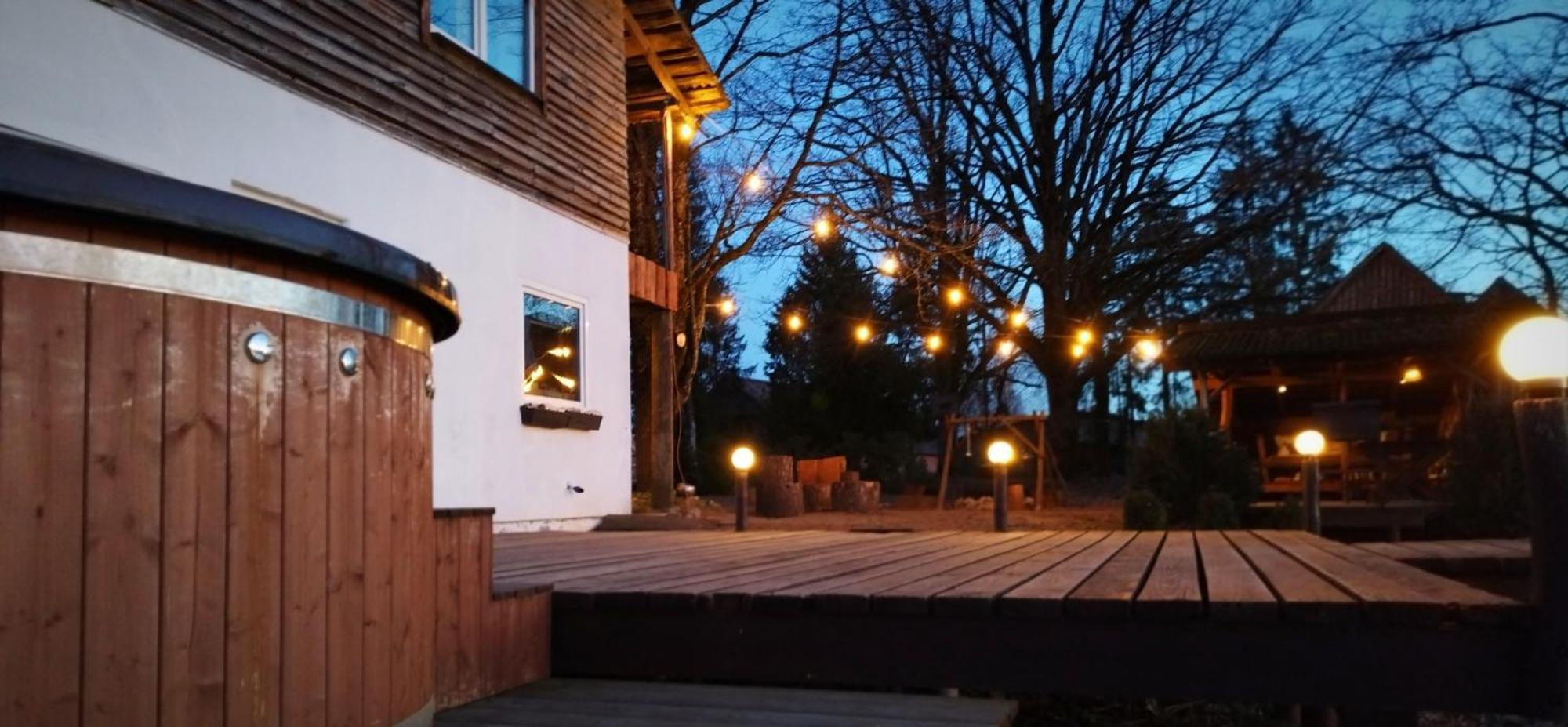 Guesthouse, Sauna & Jacuzzi In Gauja Valley - Kakukalns Straupe Dış mekan fotoğraf