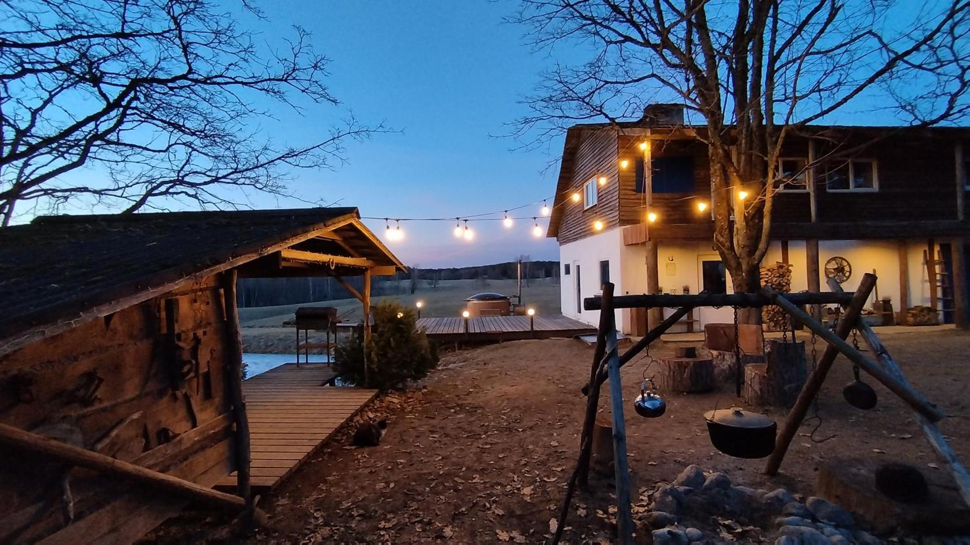Guesthouse, Sauna & Jacuzzi In Gauja Valley - Kakukalns Straupe Dış mekan fotoğraf