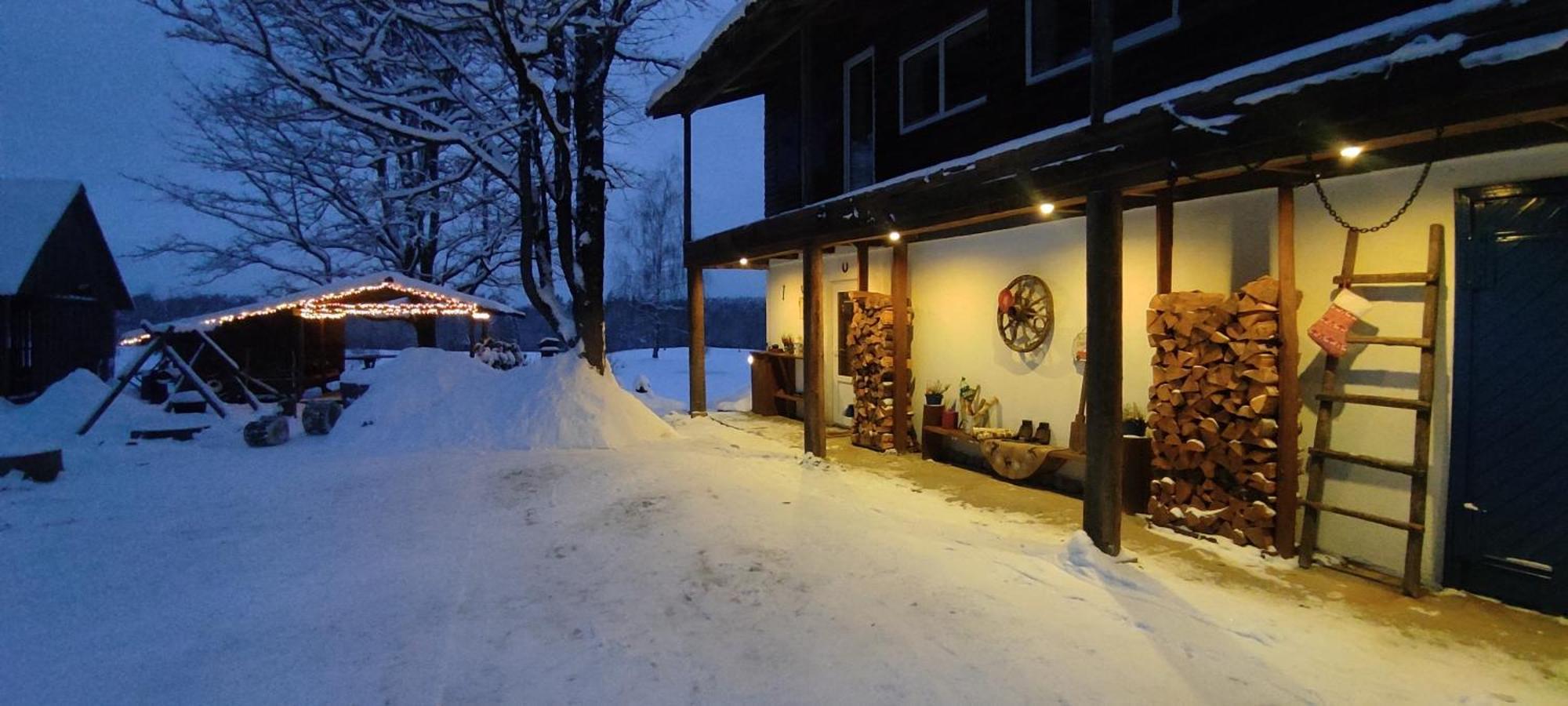 Guesthouse, Sauna & Jacuzzi In Gauja Valley - Kakukalns Straupe Dış mekan fotoğraf