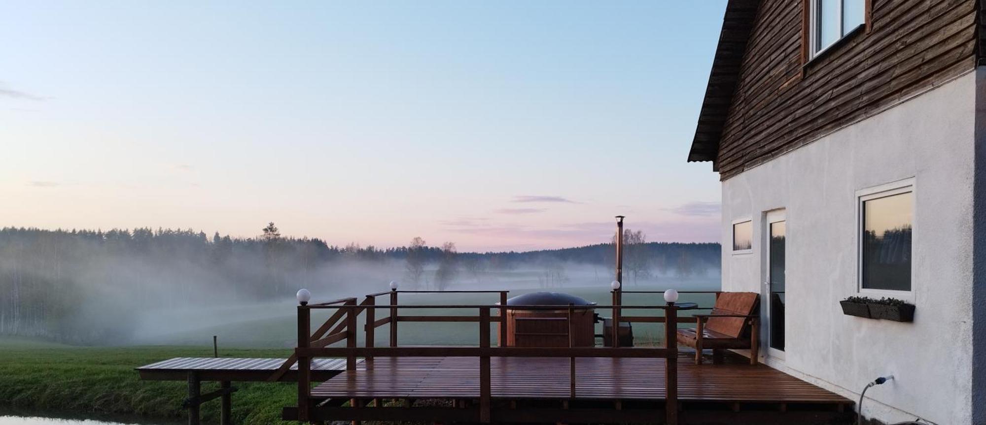Guesthouse, Sauna & Jacuzzi In Gauja Valley - Kakukalns Straupe Dış mekan fotoğraf