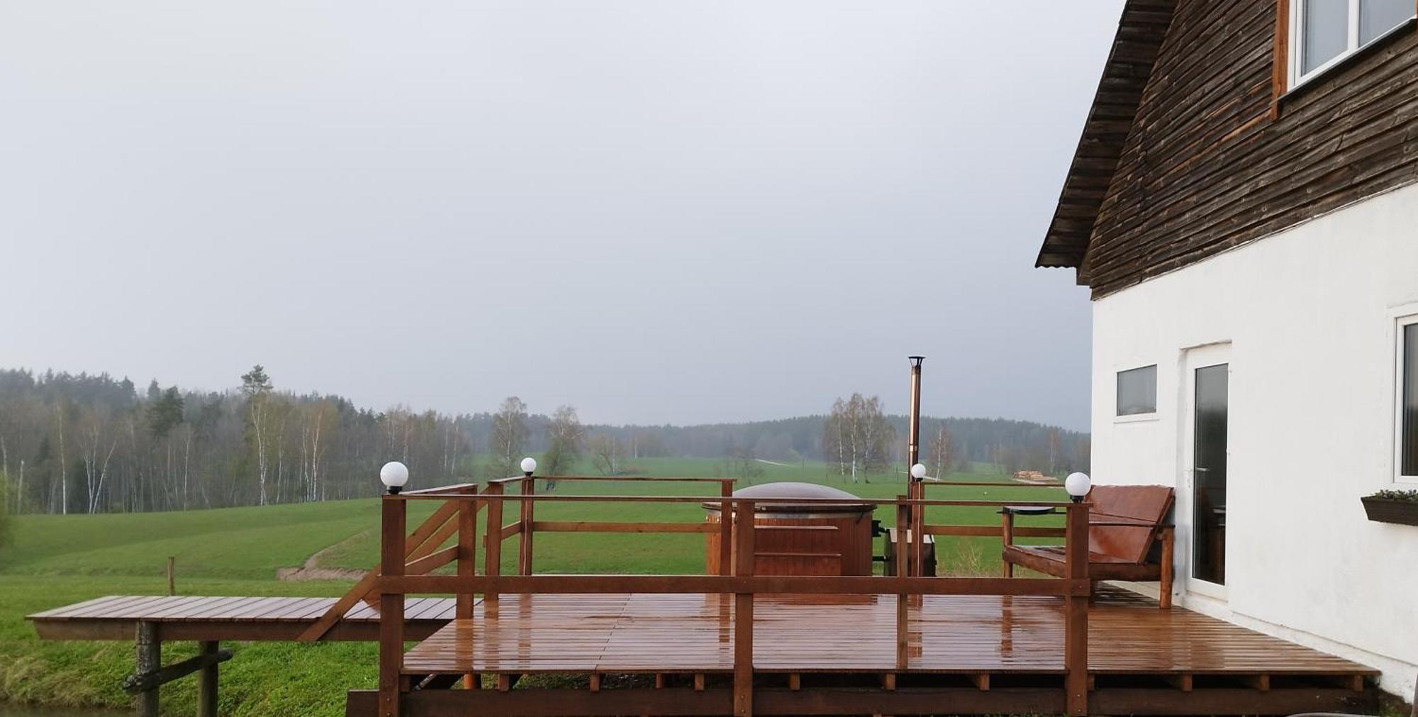Guesthouse, Sauna & Jacuzzi In Gauja Valley - Kakukalns Straupe Dış mekan fotoğraf