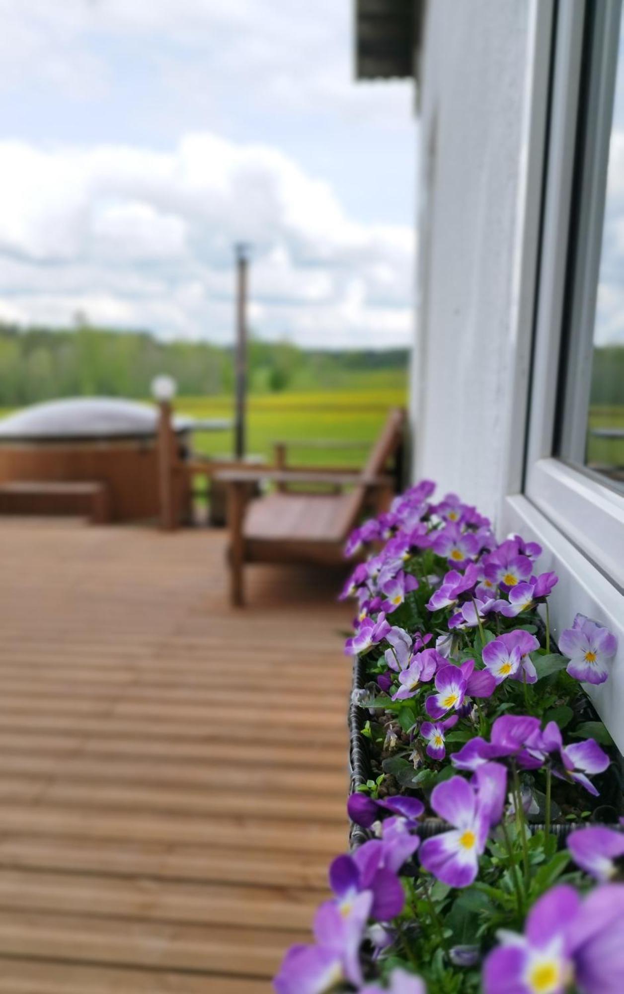 Guesthouse, Sauna & Jacuzzi In Gauja Valley - Kakukalns Straupe Dış mekan fotoğraf