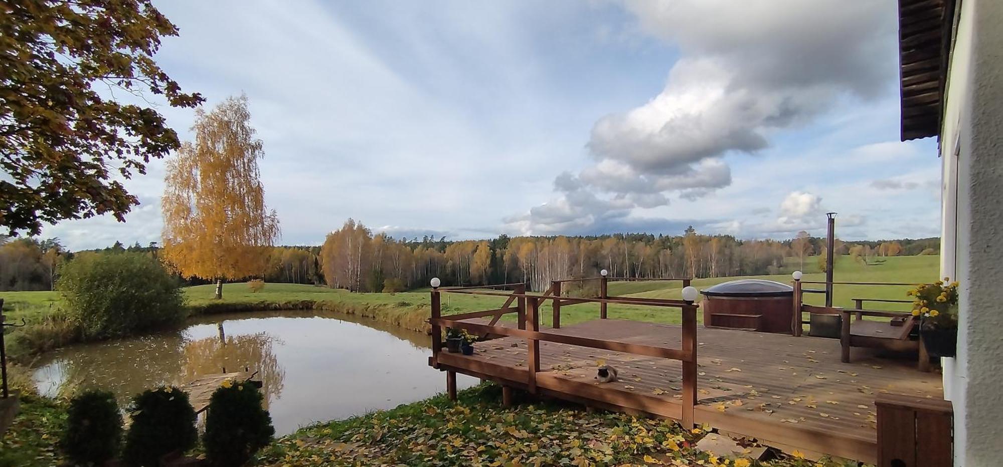 Guesthouse, Sauna & Jacuzzi In Gauja Valley - Kakukalns Straupe Dış mekan fotoğraf