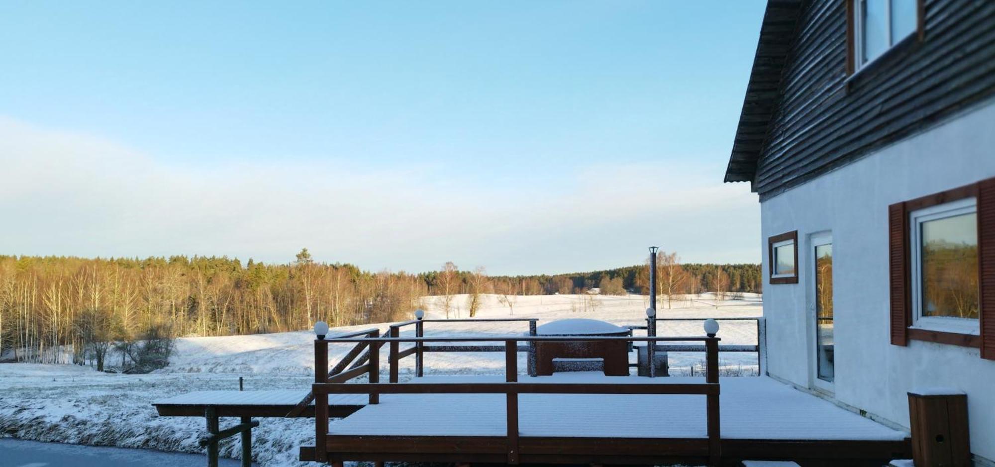 Guesthouse, Sauna & Jacuzzi In Gauja Valley - Kakukalns Straupe Dış mekan fotoğraf